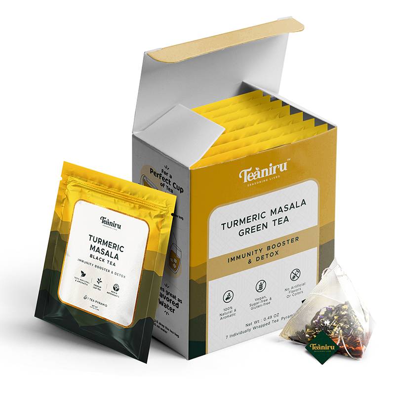 Turmeric Masala Green Tea- wellness box