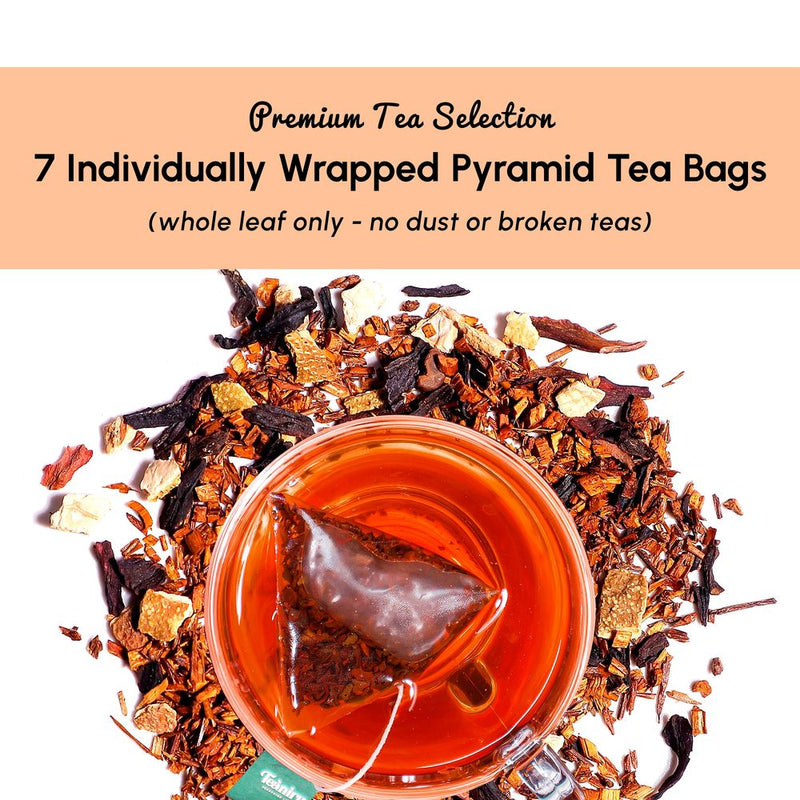 Rooibos Orange Herbal Tea leaves and blend