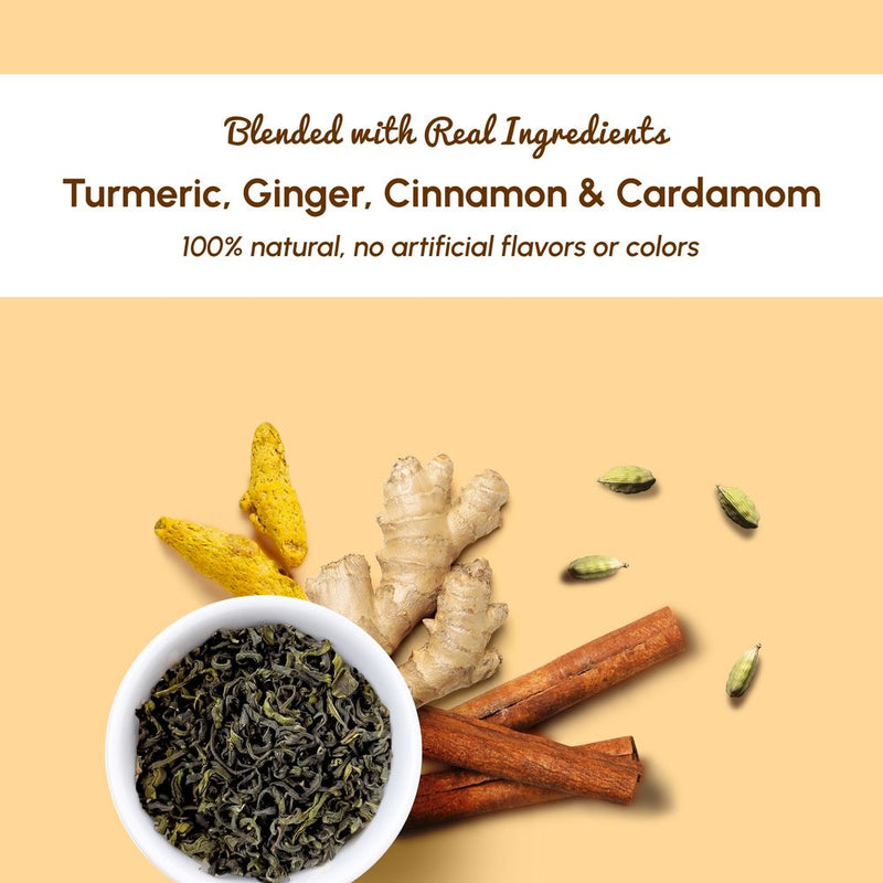 Turmeric Masala Green Tea Ingredients