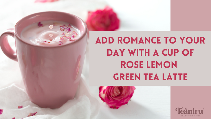 Rose Lemon Green Tea Latte