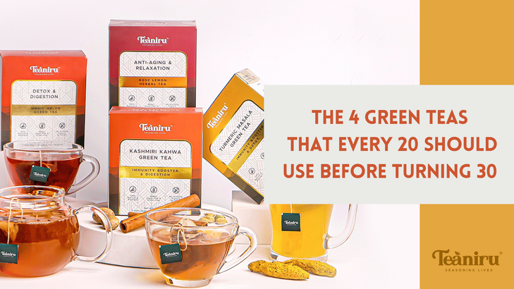 The 4 Green Teas that every-20 should use before turning 30