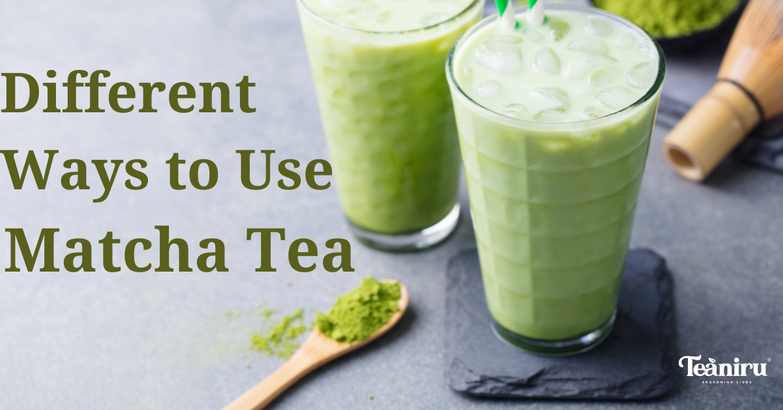 different ways to use matcha green tea