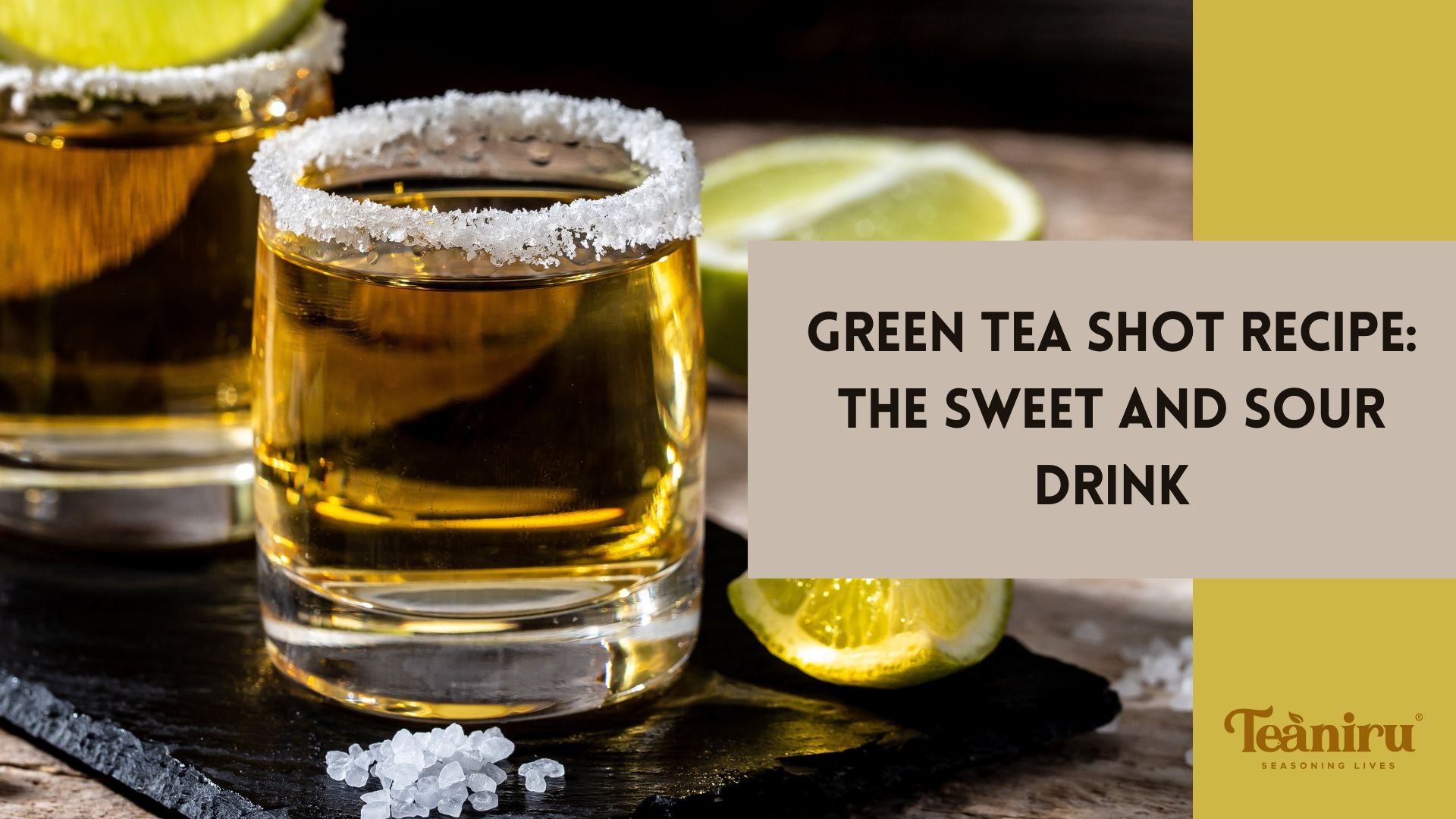 Green Tea Shot Recipe: The Sweet and Sour Drink