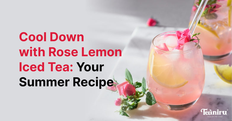 Rose lemon iced tea recipe