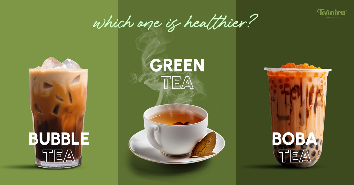 Green Tea Vs Bubble Tea Vs Boba Tea: Which One is Healthier