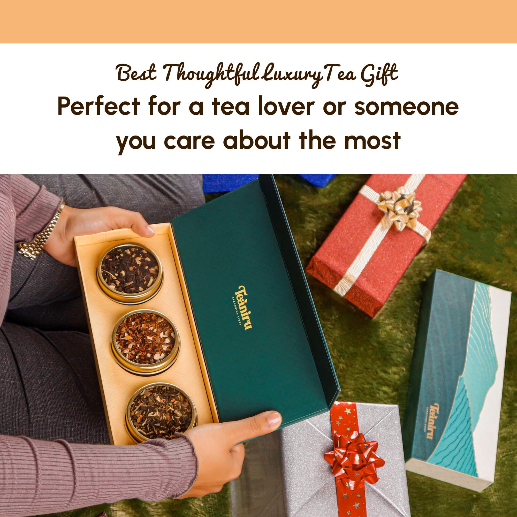 Gourmet Tea & Jute Bag Bundle