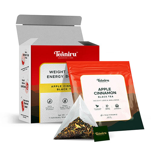  apple cinnamon black tea sachets with blend