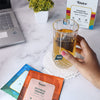 Working while enjoying a cup of Wellness Tea is pure bliss.
