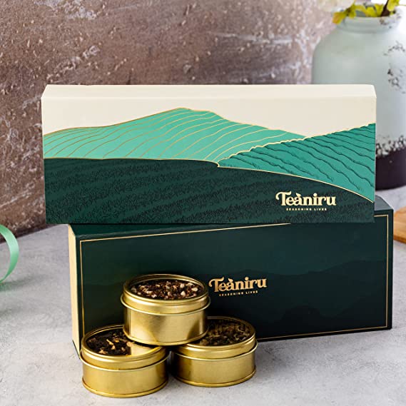 Gourmet gold plated tins 