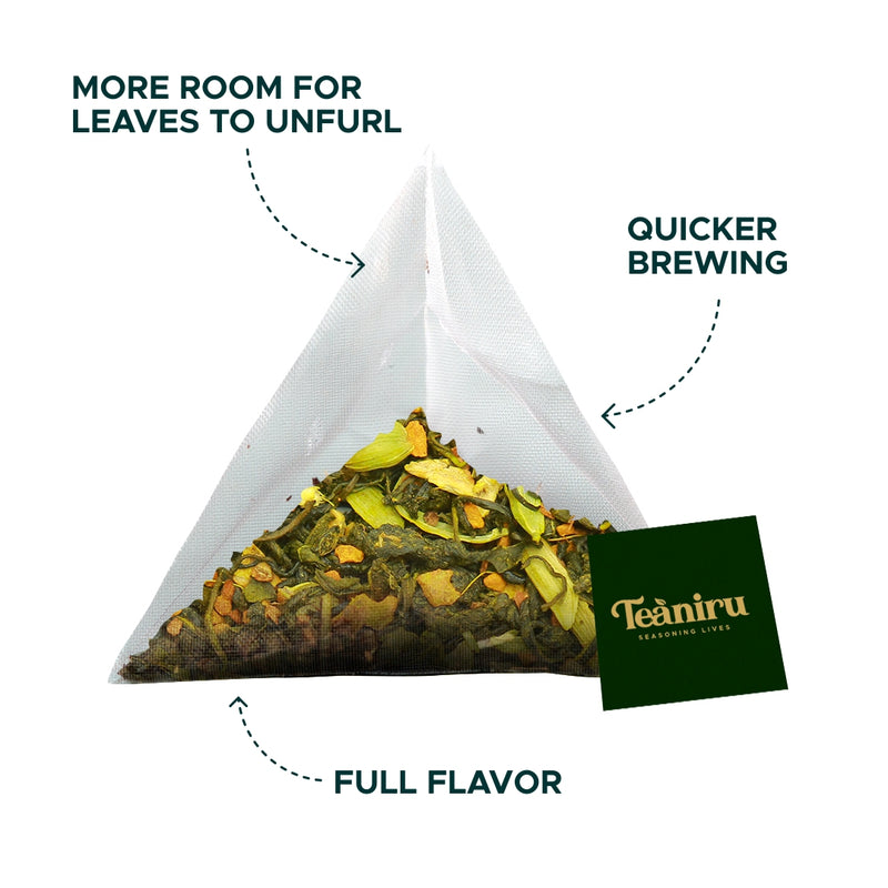 Fruit Tea Collections MORE ROOM FOR LEAVES TO UNFURL ,QUICKER BREWING and FULL FLAVOR