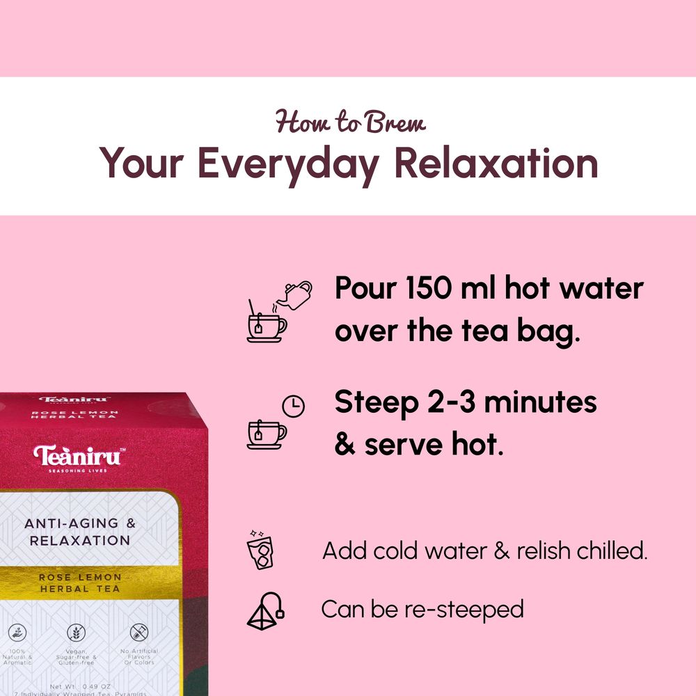 How to make Rose Lemon Tea 