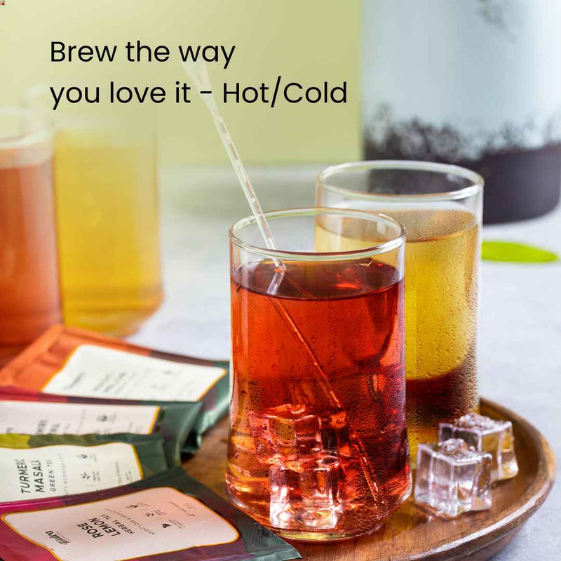 Brew the 8 wonder teas in the way you love it - Hot/Cold