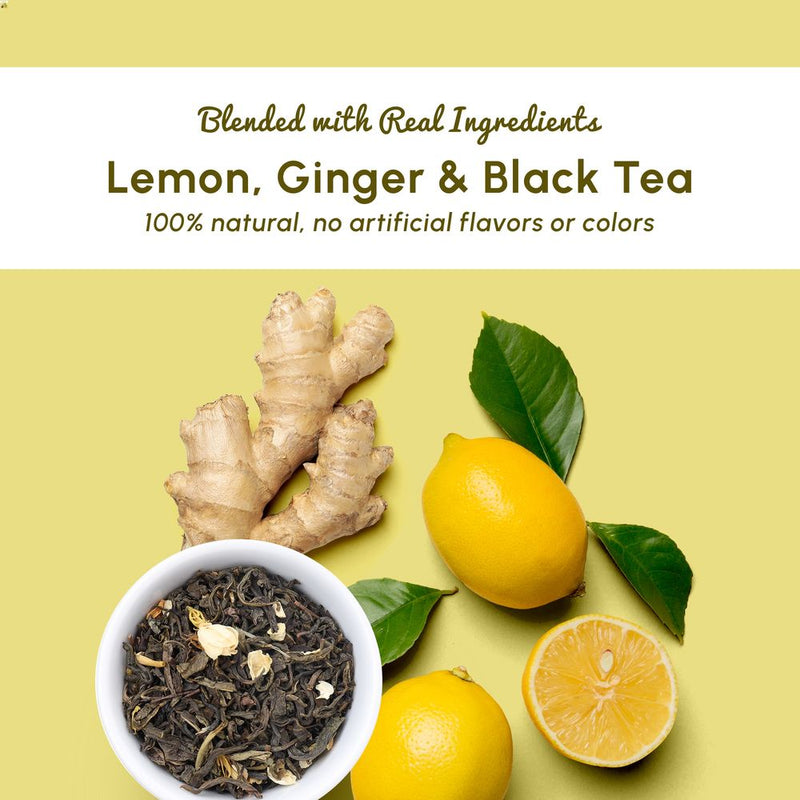 Lemon Ginger Black Tea - Teaniru Teas