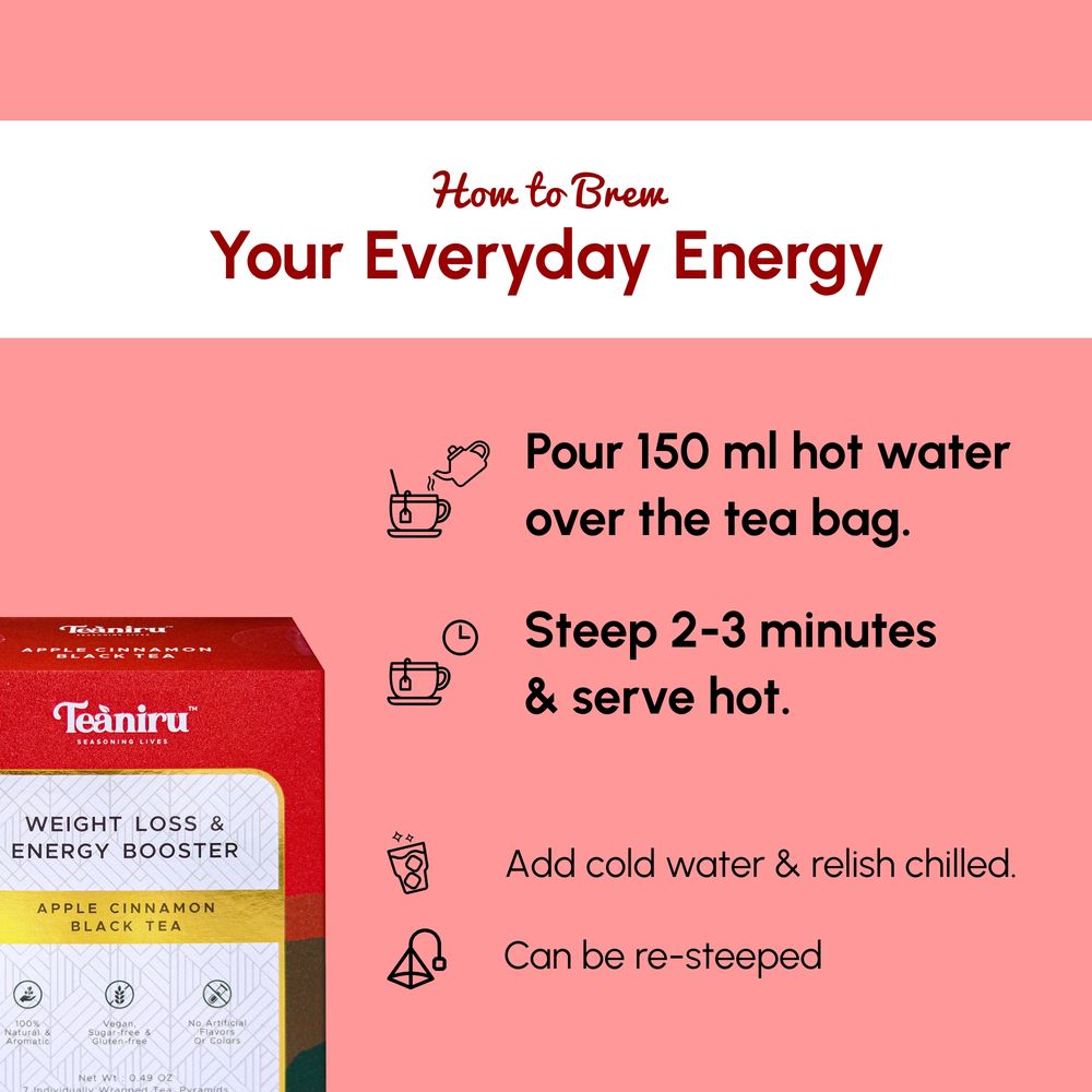 How to brew Apple Cinnamon Black Tea Kit - 