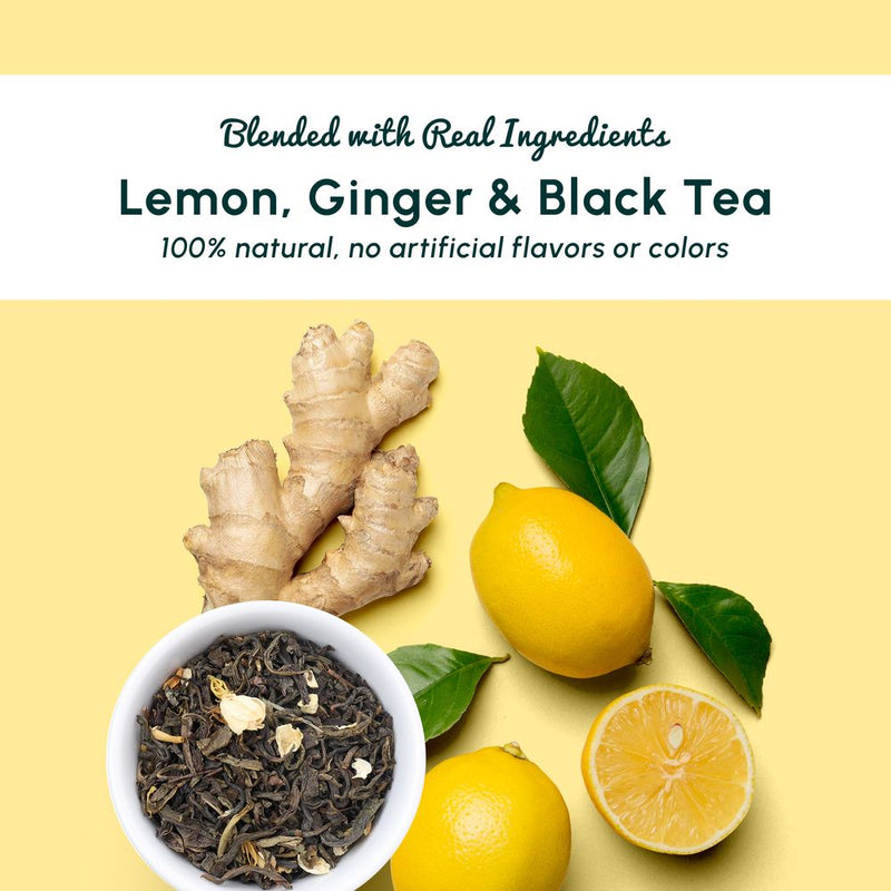 Lemon Ginger Black Tea Ingredients