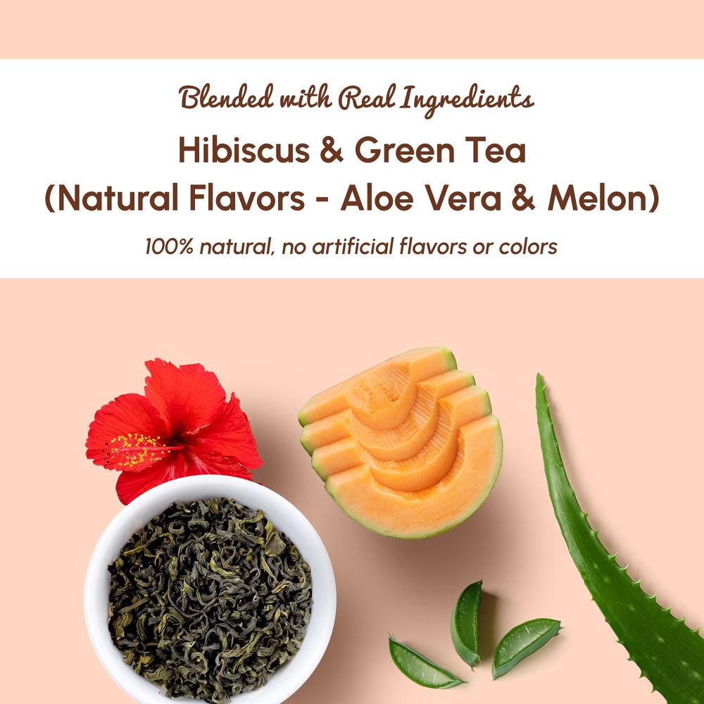 How to brew Magic Melon Green Tea 